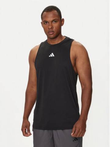 adidas Технічна футболка IL7127 Чорний Regular Fit adidas Технічна футболка IL7127 Чорний Regular Fit