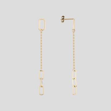 Золотые серьги Minimal RK-737-ж Золотые серьги Minimal RK-737-ж