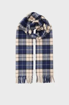Мужской шерстяной шарф в клетку WOOL CHECKED SCARF Разноцветный ONESIZE Gant 9920249