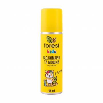 Аэрозоль Forest Kids от комаров и мошки, от 1 года, 65 мл Аэрозоль Forest Kids от комаров и мошки, от 1 года, 65 мл