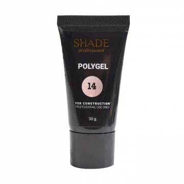 Полигель для ногтей Shade Polygel с шиммером, 14, 30 г Полигель для ногтей Shade Polygel с шиммером, 14, 30 г