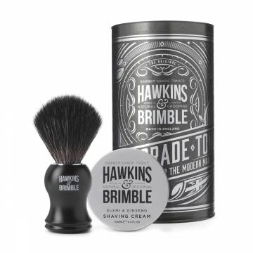 Уценка! Набор для бритья мужской Hawkins & Brimble Shaving Gift Set (крем для бритья, 100 мл + помазок) Уценка! Набор для бритья мужской Hawkins & Brimble Shaving Gift Set (крем для бритья, 100 мл + помазок)