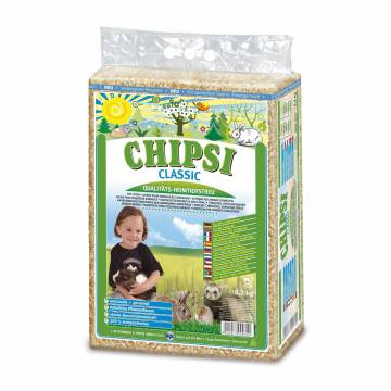 Наполнитель туалетов для грызунов Chipsi Classic Деревянный, поглощающий, 3.2 кг, 60 л