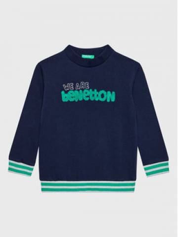 United Colors Of Benetton Світшот 3J68G104C Cиній Regular Fit United Colors Of Benetton Світшот 3J68G104C Cиній Regular Fit