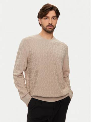 Armani Exchange Светр 6DZM1R ZM4DZ 17AB Бежевий Regular Fit Armani Exchange Светр 6DZM1R ZM4DZ 17AB Бежевий Regular Fit
