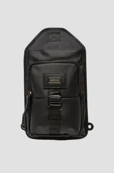 Мужская черная поясная сумка Черный ONESIZE Guess HMARCC.P5326;BLA