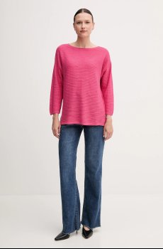 Свитер с примесью льна United Colors of Benetton