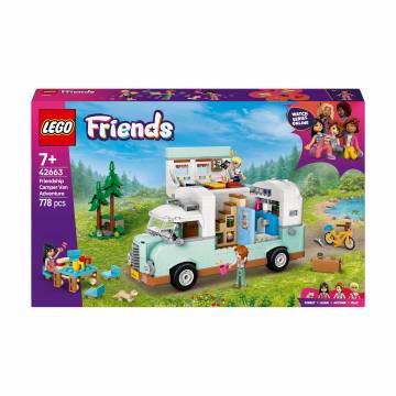 Конструктор LEGO Friends Приключения на фургоне дружбы, 778 деталей, от 7 лет (42663) Конструктор LEGO Friends Приключения на фургоне дружбы, 778 деталей, от 7 лет (42663)
