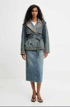 Джинсовый плащ Miss Sixty