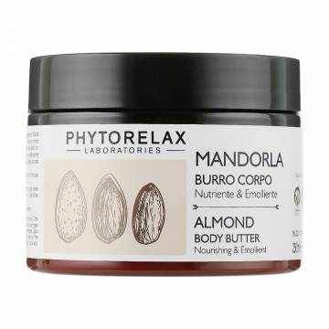 Крем-масло для тела Phytorelax Laboratories Almond Body Butter Питание и смягчение, 250 мл Крем-масло для тела Phytorelax Laboratories Almond Body Butter Питание и смягчение, 250 мл