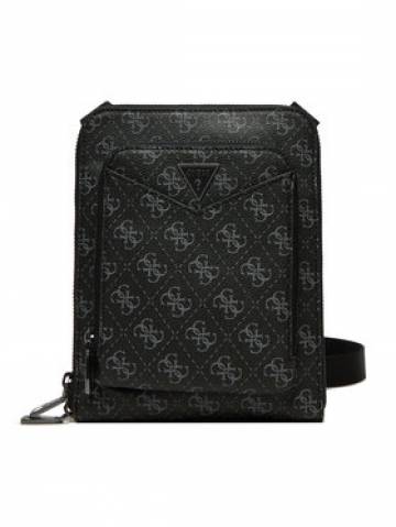 Guess Плоска сумка HMSILO P5109 Чорний Guess Плоска сумка HMSILO P5109 Чорний