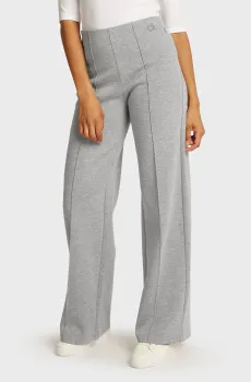 Женские серые брюки VISCOSE BONDED TAILORED PANT Серый M Calvin Klein K20K207947