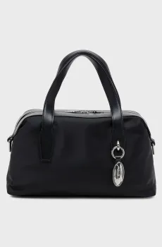 Черная сумка FLAG-D TOPHANDLE X HANDBAG Черный ONESIZE Diesel X10546 P8824