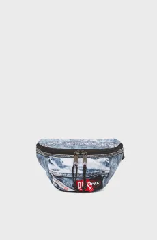 Голубая джинсовая поясная сумка SPRINGER DIESEL x EASTPAK Голубой ONESIZE Diesel P01535 P8513