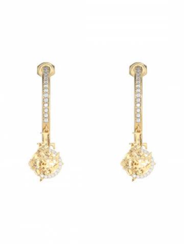 Guess Сережки JUBE05 034JW Золотий Guess Сережки JUBE05 034JW Золотий