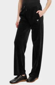 Женские черные спортивные брюки Черный M Guess V3BB26.K0232;JBLK