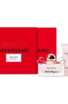 Уценка! Парфюмированный набір женский Salvatore Ferragamo Signorina (парфюмированная вода, 30 мл + лосьон, 50 мл)