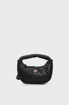 Женская черная сумка TJW PILLOW MINI HOBO Черный ONESIZE Tommy Jeans AW0AW16976