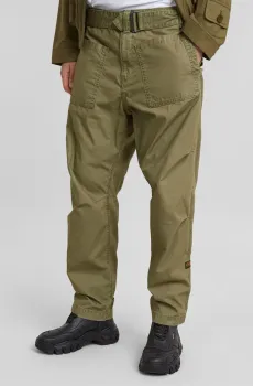 Мужские зеленые брюки Fatigue Relaxed Tapered Зеленый 29 G-Star RAW D24310,D387