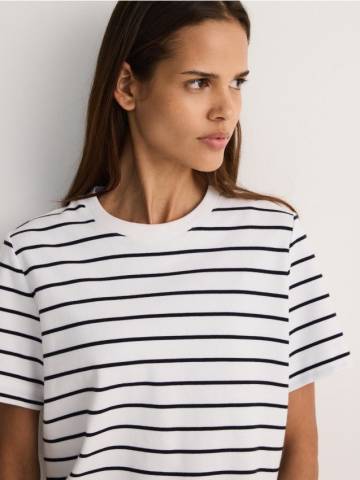 Reserved - Футболка regular fit з мерсеризованої бавовни - різнобарвний - 2292T-MLC