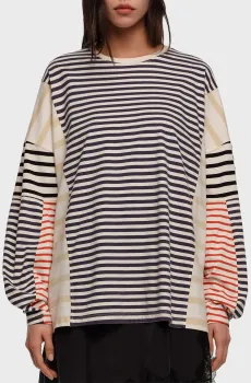 Женский лонгслив в полоску Разноцветный M Bimba Y Lola 261BR7408.12420