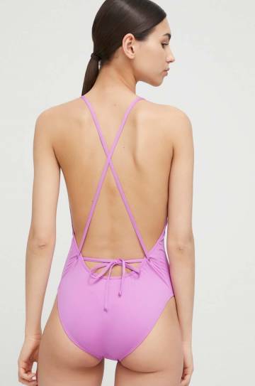 Слитный купальник Billabong цвет фиолетовый мягкая чашечка Слитный купальник Billabong цвет фиолетовый мягкая чашечка