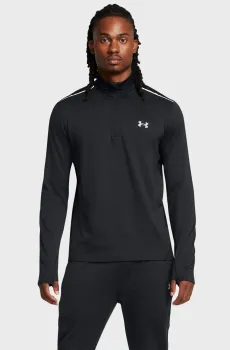 Мужская черная спортивная кофта UA Vanish CW 1/4 Zip Черный XXL Under Armour 1387793-001