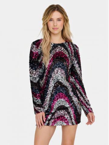 ONLY Коктейльна сукня Sofie 15334081 Кольоровий Slim Fit ONLY Коктейльна сукня Sofie 15334081 Кольоровий Slim Fit