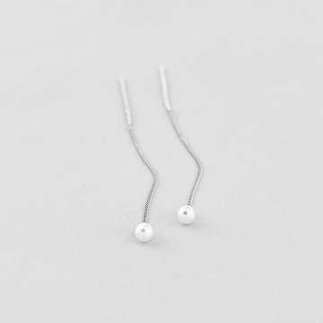 Серебряные серьги Minimal 5414-5-р Серебряные серьги Minimal 5414-5-р
