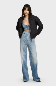 Женский голубой джинсовый топ Denim Голубой M G-Star RAW D26430,D788