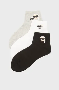 Женские носки (3 пары) ikon Разноцветный 35-38 Karl Lagerfeld A1W47077