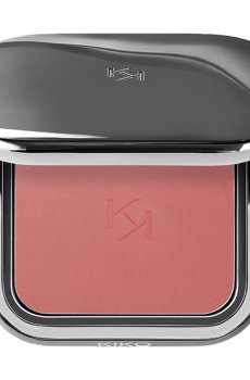 Стойкие пудровые румяна для лица Kiko Milano Unlimited Blush 06 Brick, 6 г