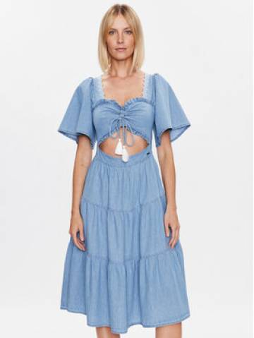 Pepe Jeans Повсякденна сукня Aitana PL953225 Голубий Regular Fit Pepe Jeans Повсякденна сукня Aitana PL953225 Голубий Regular Fit