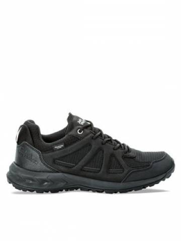 Jack Wolfskin Трекінгові черевики Woodland 2 Texapore Low W 4051341 Чорний Jack Wolfskin Трекінгові черевики Woodland 2 Texapore Low W 4051341 Чорний