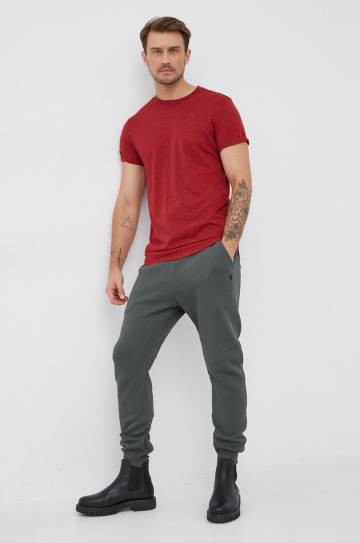 Спортивные штаны G-Star Raw цвет зелёный однотонные Спортивные штаны G-Star Raw цвет зелёный однотонные