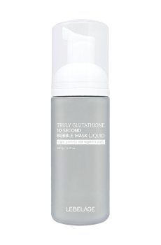 Пенистая маска для лица Lebelage Truly Glutathione 10 Second Bubble Mask Liquid, 150 г