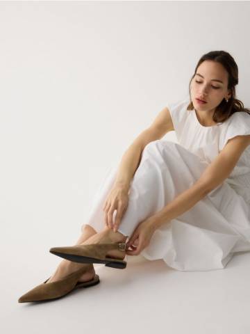 Reserved - LADIES` BALLERINAS - бежевий - 505CP-80X Reserved - LADIES` BALLERINAS - бежевий - 505CP-80X