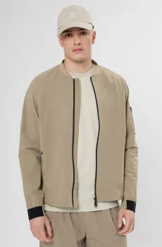 Мужская серая ветровка Серый L BOSS 50554181;334