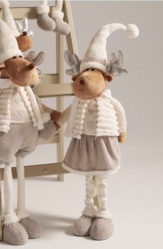 Різдвяна прикраса - срібний