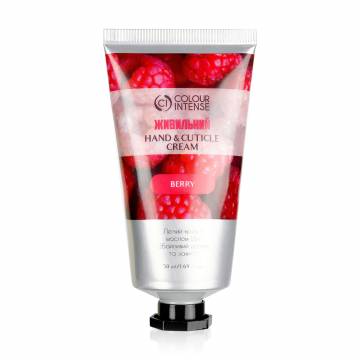 Крем для рук Colour Intense Hand & Cuticle Berry Cream Питательный, 50 мл Крем для рук Colour Intense Hand & Cuticle Berry Cream Питательный, 50 мл