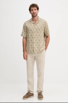 Льняная рубашка Frescobol Carioca