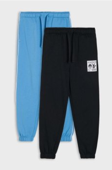 Штани jogger з бавовною 2 pack Pokémon - різнобарвний