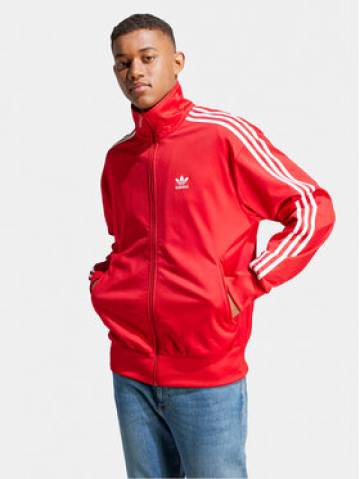 adidas Світшот adicolor Classics IJ7060 Червоний Loose Fit adidas Світшот adicolor Classics IJ7060 Червоний Loose Fit