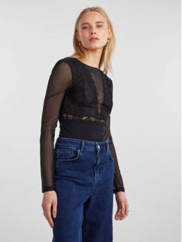 Pieces Боді 17141142 Чорний Slim Fit Pieces Боді 17141142 Чорний Slim Fit
