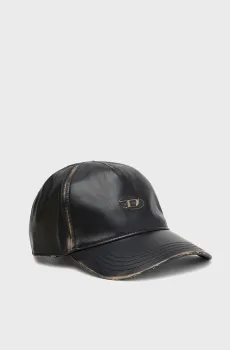 Мужская черная кепка CAPPELLO Черный XS Diesel A19449 0LHBE