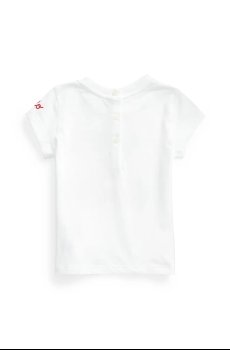 Детская хлопковая футболка Polo Ralph Lauren