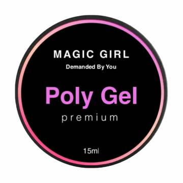 Жидкий полигель для ногтей Magic Girl, №9 с крупным глиттером, 15 мл Жидкий полигель для ногтей Magic Girl, №9 с крупным глиттером, 15 мл
