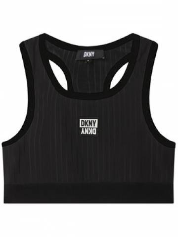 DKNY Топ D35S91 D Чорний Regular Fit DKNY Топ D35S91 D Чорний Regular Fit