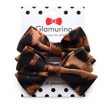 Бантики Glamurino Tina леопардові (2112.02) Бантики Glamurino Tina леопардові (2112.02)