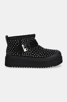 Замшевые сапоги Tory Burch Mellow Shearling Stud Platform Boot